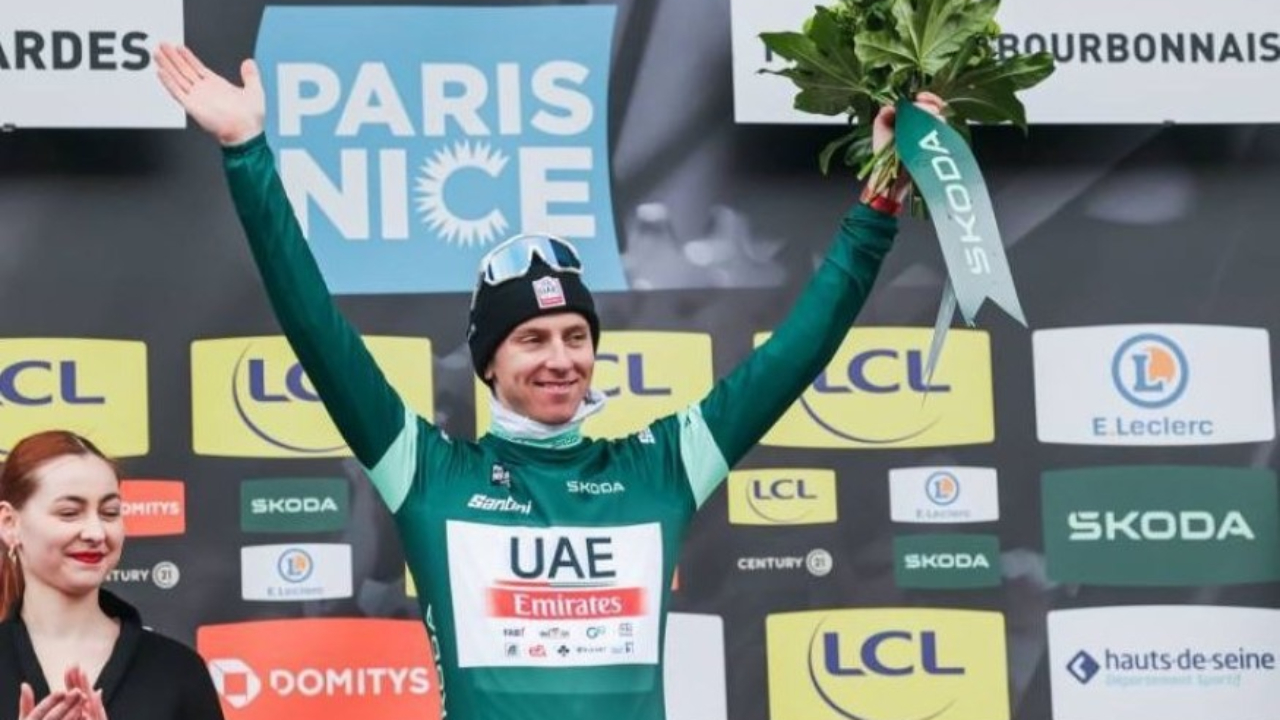 Paris-Nice : Pogacar en tête de peloton