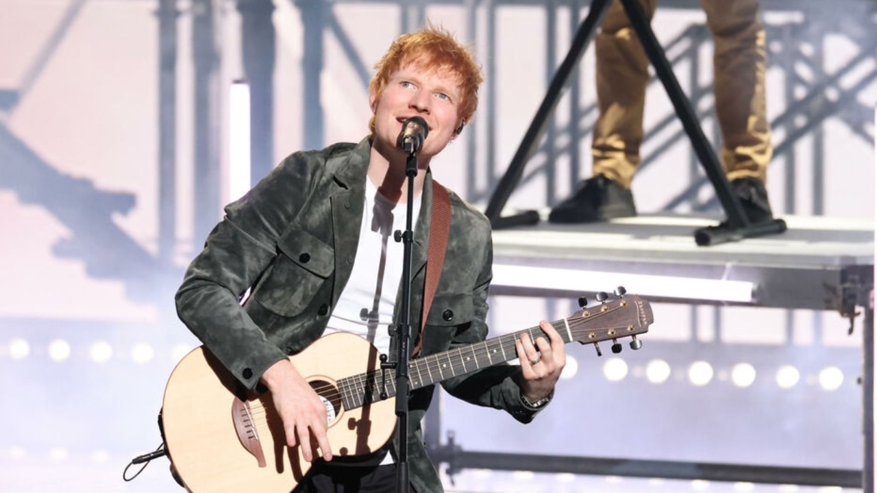 Sur les réseaux sociaux, Ed Sheeran immortalise son amitié avec une chanteuse française (photo)