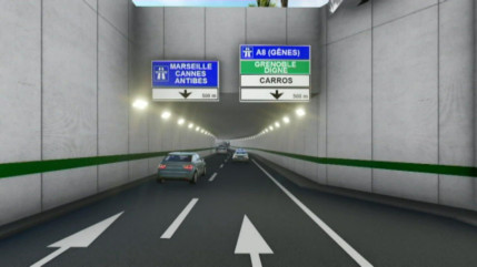 Inauguration ce soir du tunnel pour sortir de Nice (peut-être) sans bouchons ! Inauguration ce soir du tunnel pour sortir de Nice (peut-être) sans bouchons !