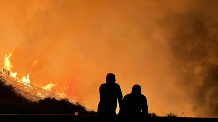 Incendie sur le plateau de Caussols : 8.000 m² partis en fumée à Gourdon