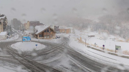 La neige de retour dans les stations des Alpes-Maritimes