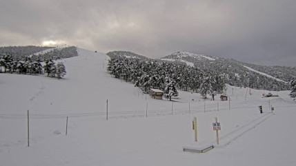 La neige tombe sur Gréolières et l’Audibergue, l’hiver s’installe sur les hauteurs de Grasse