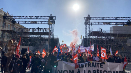 Nice : les fonctionnaires se mobilisent place Garibaldi Nice : les fonctionnaires se mobilisent place Garibaldi