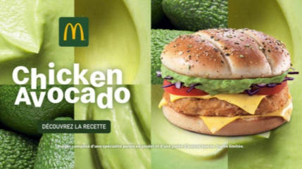McDonald's dévoile son nouveau burger à l'avocat (photo)
