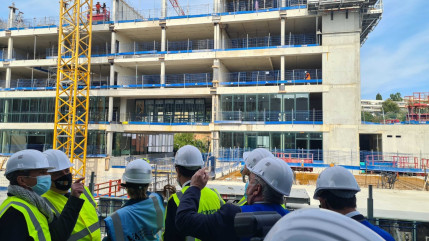 A Nice, le campus des métiers sort de terre