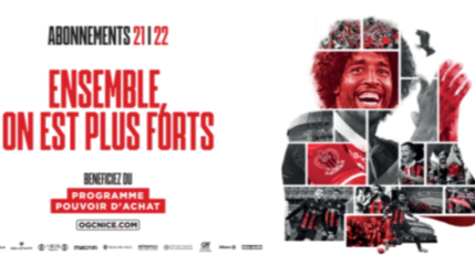 L'OGC Nice lance sa campagne d'abonnement pour la prochaine saison L'OGC Nice lance sa campagne d'abonnement pour la prochaine saison
