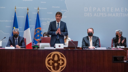 Charles Ange Ginésy réélu président du Département