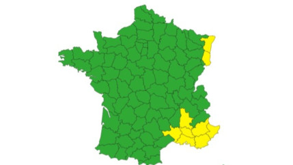 Nice en vigilance jaune à la canicule Nice en vigilance jaune à la canicule