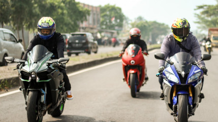Les motards en colère contre la future ZFE de Nice