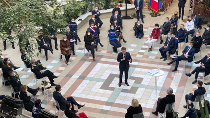 Emmanuel Macron à Nice : on vous détaille les annonces du président