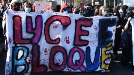 Col&egrave;re lyc&eacute;enne : environ 3000 personnes manifestent &agrave; Nice