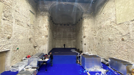 Découvrez la nouvelle salle du TNN au couvent des Franciscains
