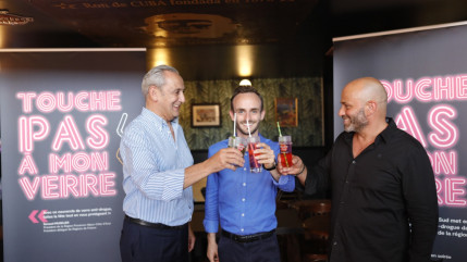 Des couvercles anti-drogue distribués dans les boîtes de nuit azuréennes