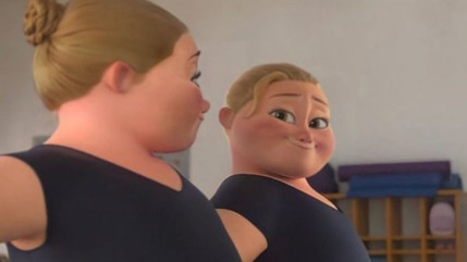 Disney met en avant sa première héroïne grande taille avec « Reflet »