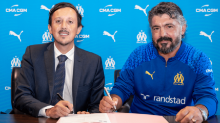 Gennaro Gattuso, nouvel entraineur de l'OM Gennaro Gattuso, nouvel entraineur de l'OM