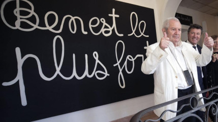 L'artiste Ben retrouvé mort à Nice L'artiste Ben retrouvé mort à Nice