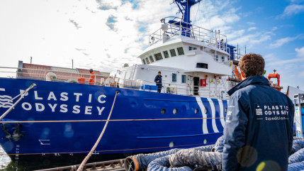 L'expédition Plastic Odyssey a quitté la région pour un tour du monde anti-plastique