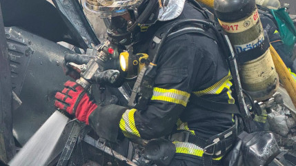 La Boll&egrave;ne-V&eacute;subie : une maison inoccup&eacute;e enti&egrave;rement d&eacute;truite par un incendie