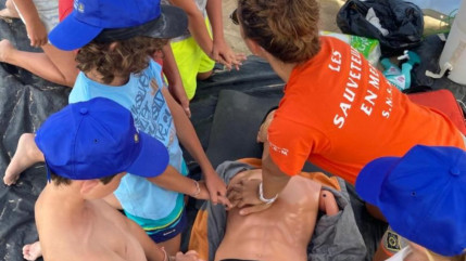 La SNSM explique aux enfants comment sauver des vies cet été