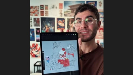 Le youtubeur Cyprien dévoile son char pour le Carnaval de Nice Le youtubeur Cyprien dévoile son char pour le Carnaval de Nice