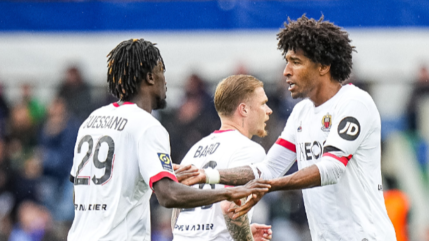 Ligue 1 : l'OGC Nice a renversé Strasbourg 3-1 Ligue 1 : l'OGC Nice a renversé Strasbourg 3-1