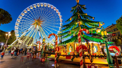 Nice s’illumine pour Noël : village de chalets, grande roue et mille lumières