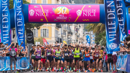 Plus de 5 000 participants ont dompté le semi-marathon de Nice