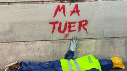 “Qatar m’a tuer” : un street-artiste interpelle sur la coupe du monde au de foot à Nice