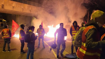 Retraites : blocage du PAL à Nice avant les manifs de demain