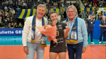 Volley : les filles du RC Cannes en finale de la Coupe de France