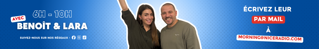 Ecouter Le Morning à Nice  - 6h 10h en direct